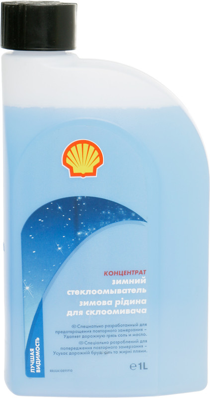 Рідина для склоомивоча SHELL, концентрат, зима, -55 °С, 1л